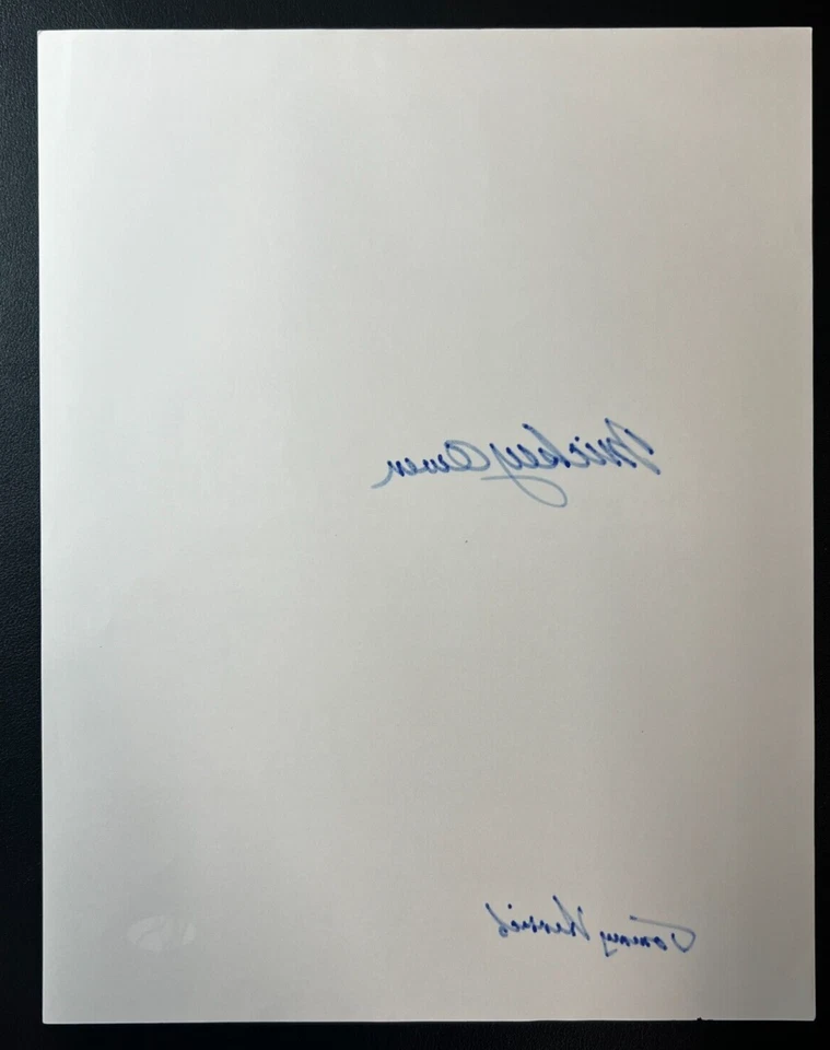 Mickey Owen & Tommy Henrich Signedx2 Print JSA AUTOS Dodgers/Yankees MLB NICE! - Image 3 of 4