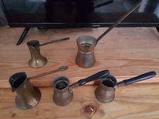 Lor ancienne verseuse bouilloire cuivre objet ancien art populaire ustensile