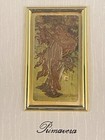 Artistic Creation on Precious Metal with silver 925 Framed Primavera — photo 2