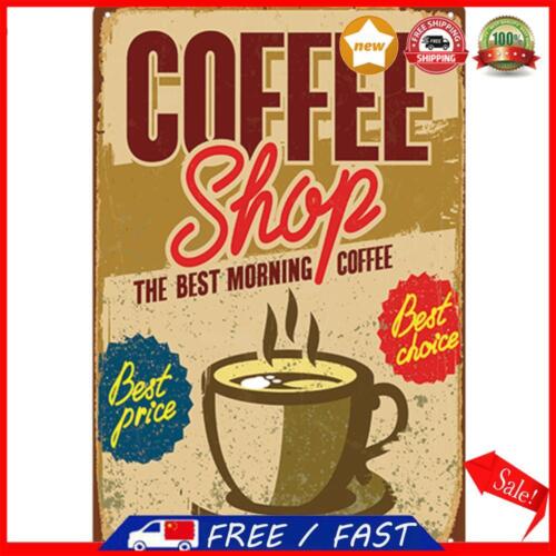 Rust Free UV Protected Metal Coffee Sign Vintage Bar Art Poster (9339-27) - Photo 1 sur 9