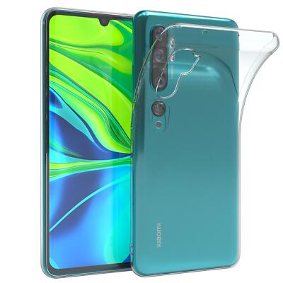 Für Xiaomi Mi Note 10 Note 10 Pro Hülle Case Silikon Cover Handy Transparent