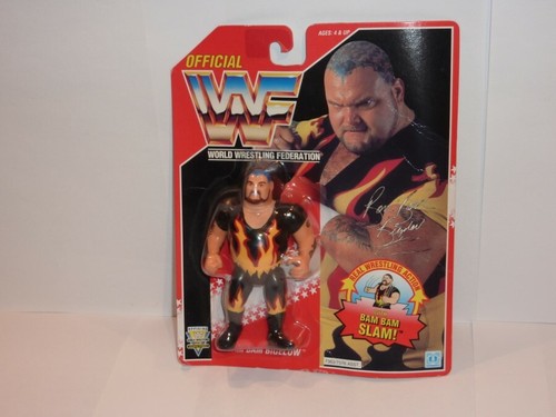 Bam Bam Bigalow WWF - Hasbro 1993 - Series 8 - MOC...