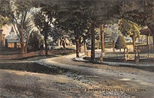 DANIELSON, CT ~ Corner of Cottage & Broad Sts., Pub. by Keystone Store, u. 1913