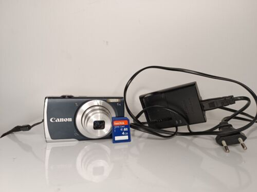 Canon compact digital camera Power Shot A2600 Mit Ladegerät Mit Speicherkarte  - Afbeelding 1 van 12