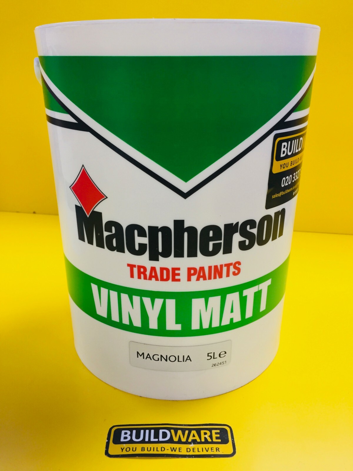 MACPHERSON TRADE PAINT PRIMER (L) FLOOR GLOSS UNDERCOAT HIGH OPACITY VINYL eBay