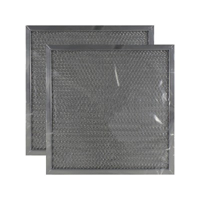 Set 2 Filtri Grasso Metallo Per Range Cappa Rete Alluminio - Foto 4