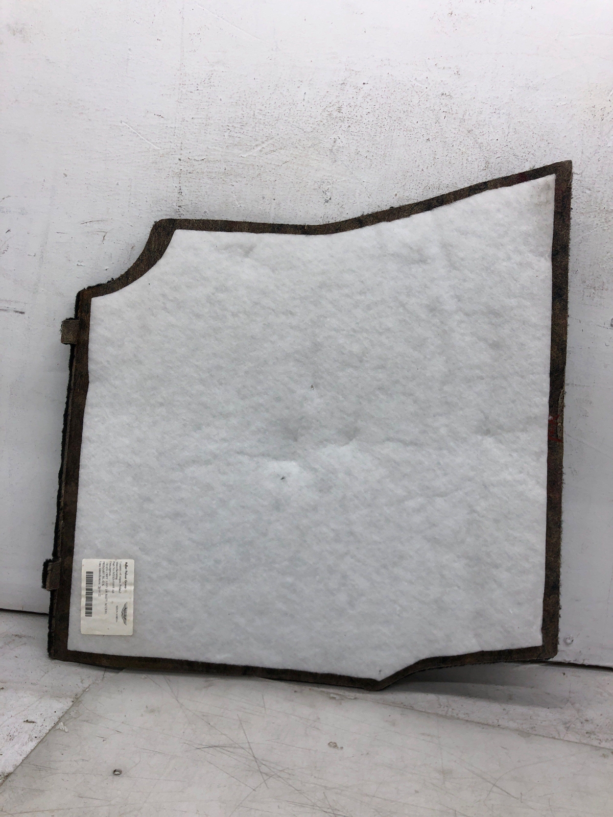 2019-2023 ASTON MARTIN VANTAGE RIGHT BACK WALL BATTERY COVER CARPET MY63-01644AB