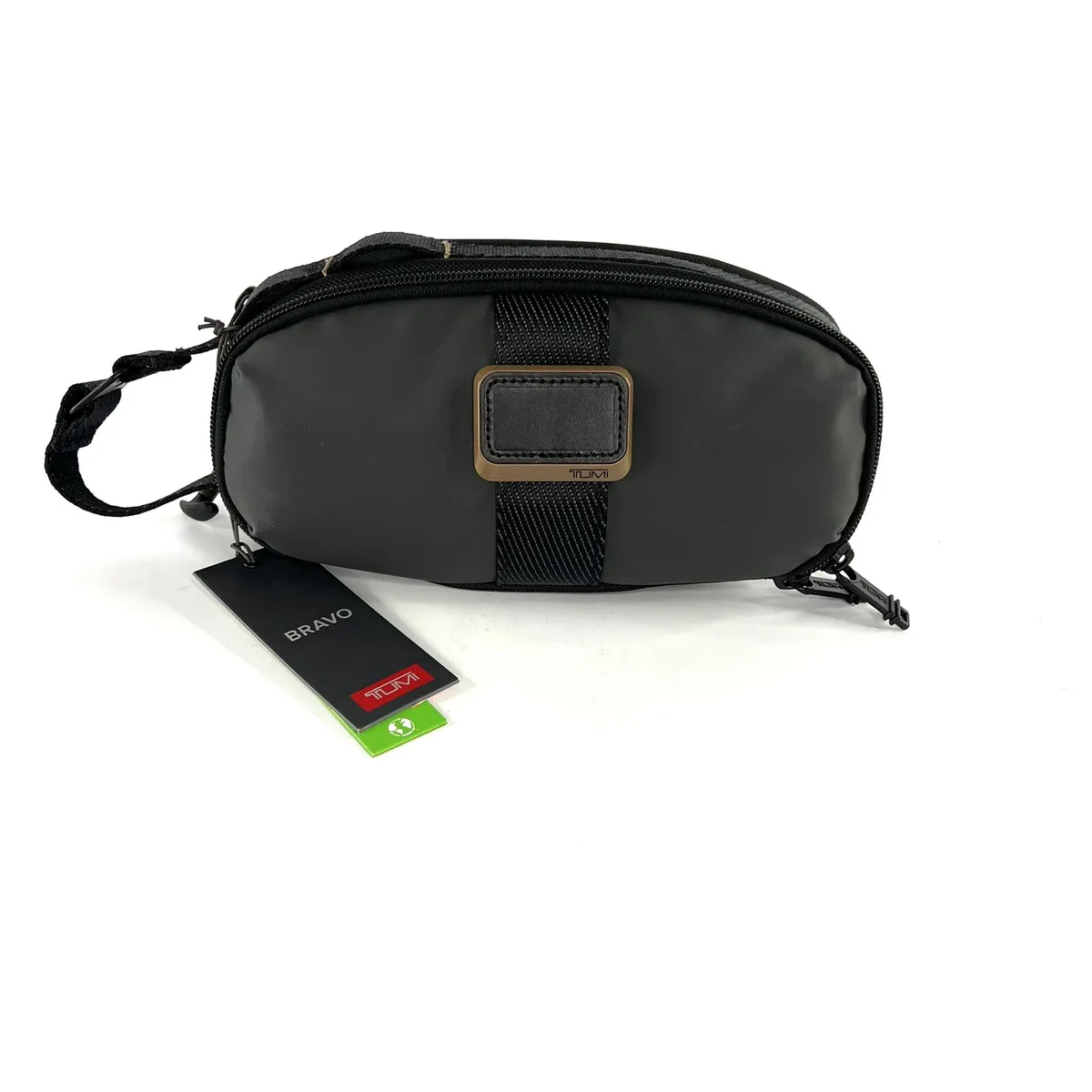TUMI Unit Kit Obsidian Gray Pouch Zipper Bag | eBay