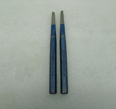 HARGRAVE #250, 1/4'' Diamond Point Chisel  (LOT OF 2)  #HW16H