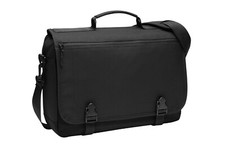 Port Authority Messenger Business Briefcase Satchel Soft Sided Padded Shoulder