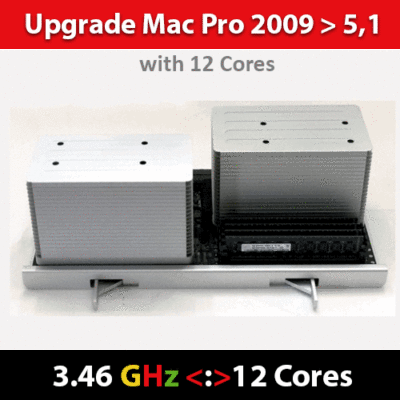 2009 Mac Pro | CPU Tray | 12-Cores 3.46GHz | Model ID 4,1 5