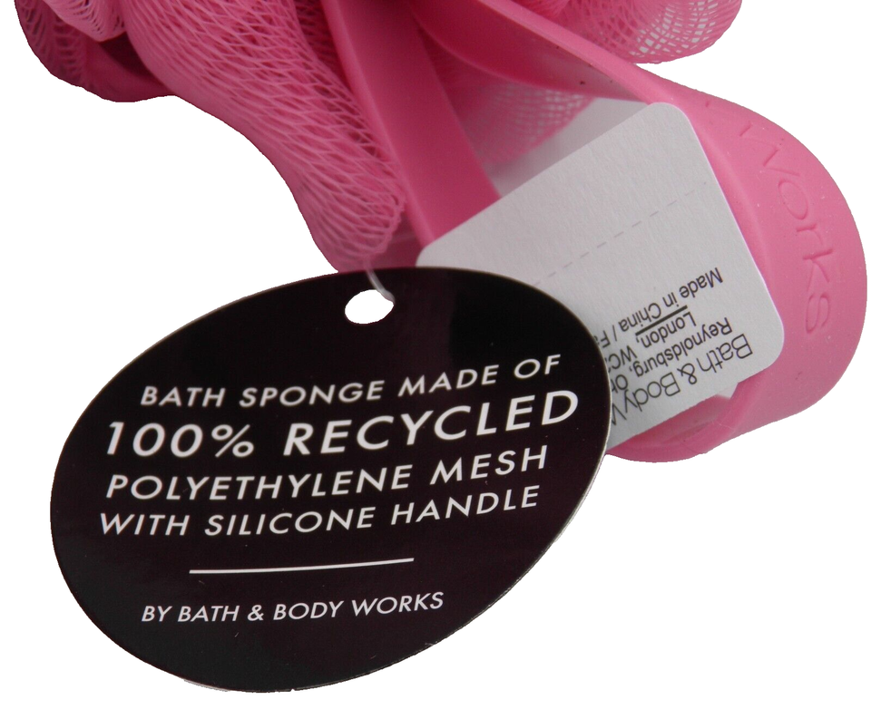 BATH & BODY WORKS SPONGE LOOFAH POUF PINK Sealed (3 PACK) NEW eBay