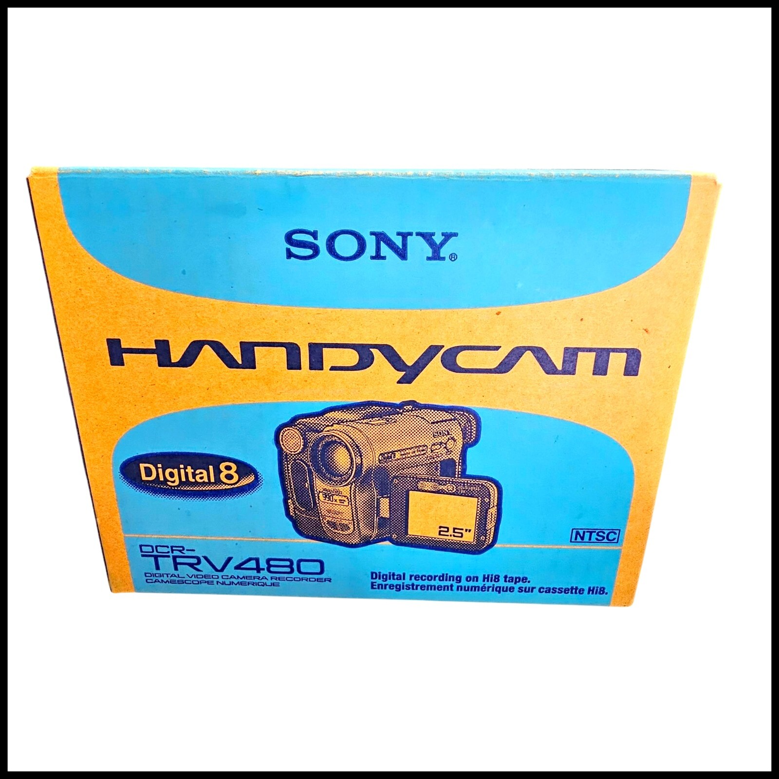 Sony DCR-TRV480 Camcorder Bundle with Cables Charger Remote in Black Silver-image