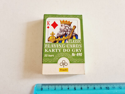 Spielkarten TREFL Karty Do Gry 490 Poker Original Vintage Spielkarten Neu