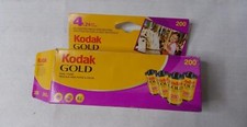 Kodak Gold 200 4/24 exp rolls 35mm film EXP2005 New, open box
