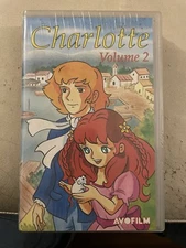 Videocassetta CHARLOTTE 2 Rare Avo Film Cartoni animati Incelophanata