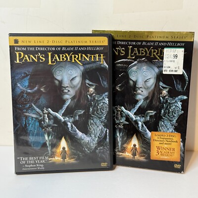 Pan's Labyrinth  2006 2-Disc w/Slipcover *BUY 2 GET 2 FREE DVD*