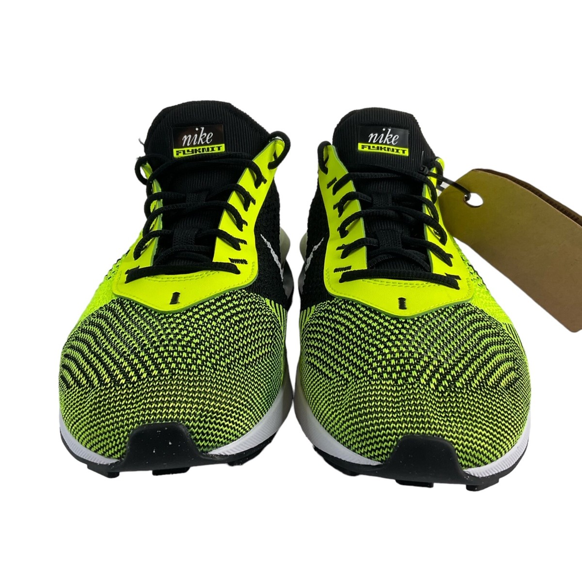 Nike Shoes Mens Size 9 Neon Air Max flyknit Racer Sneaker Volt