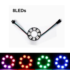 5v Ws2812b 5050 Rgb Full Color Led Ring Lights Pixel Lamp Individual Addressable 5v Ws2812b 5050 Rgb Full Color Led Ring Lights Pixel Lamp Individual Addressable