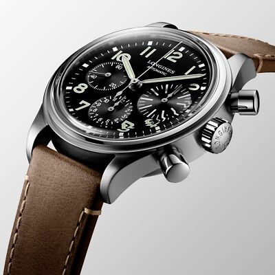 LONGINES AVIGATION BIGEYE CHRONOGRAPH 41MM L28164532 | eBay