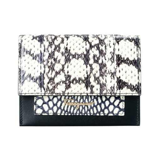 Salvatore Ferragamo Donna pelle di Serpente \u0026 Portafoglio IN Pelle | eBay