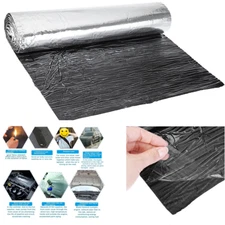 Car Hood Door Sound Deadener Pad Heat Insulation Sound Shield Mat 2x0.5M 7mm
