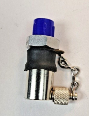 Oil Sampling Valve, Push Button 1/8 for Refrigeration & Ammonia Compressor