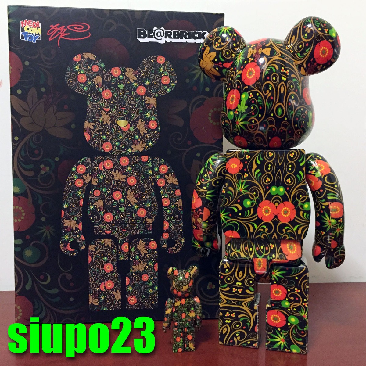 MEDICOM TOY - BE@RBRICK SSUR FIRE 100％＆400％ thumbnail_4530956591087.jpg