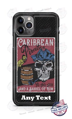 Caribbean Pirates and Barrel of Rum Phone Case For iPhone 13 Samsung Google