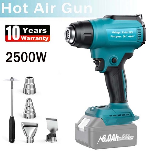 Air Heat Guns Electric Cordless Handheld 550°C Gun Hot Paint Stripper