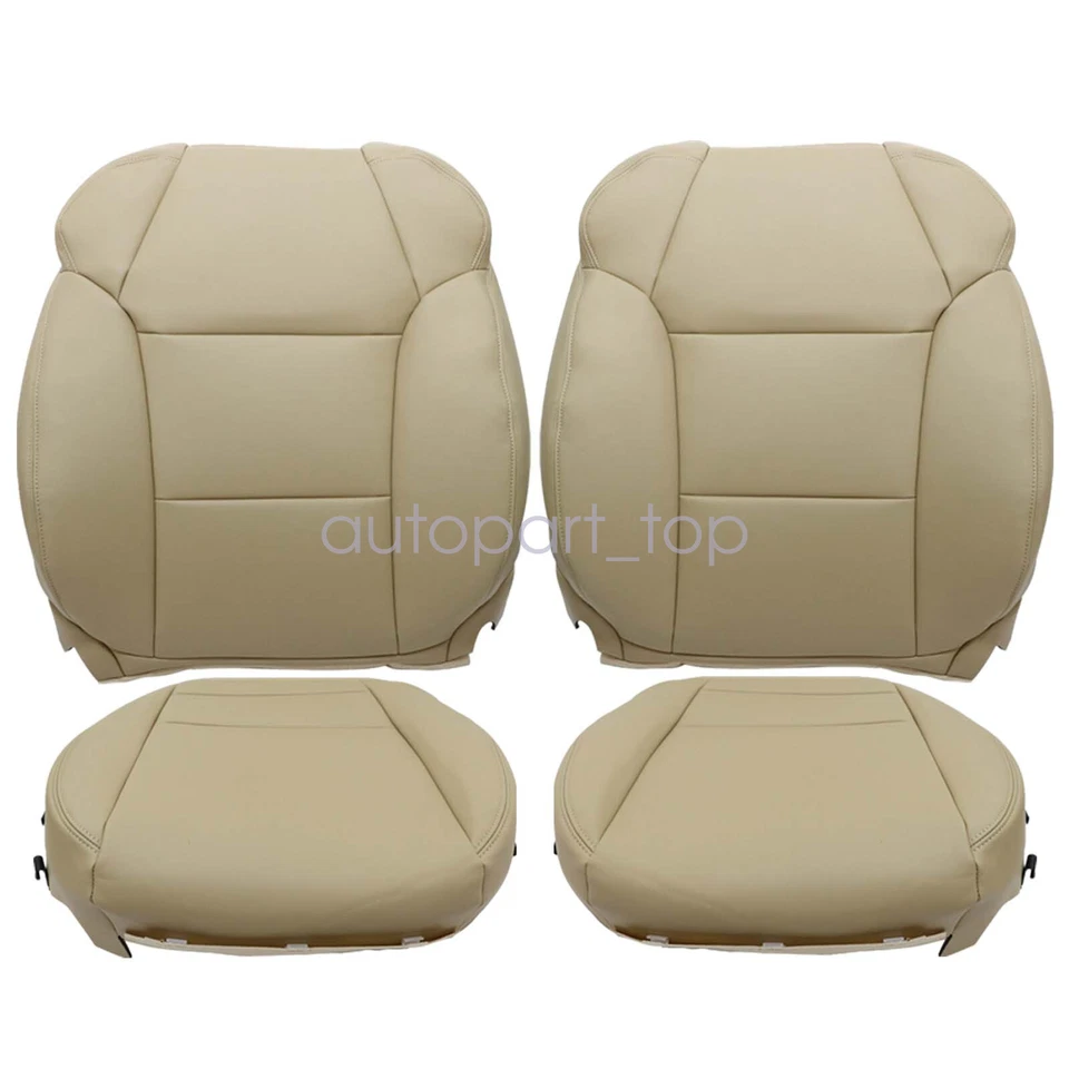 2007-2013 For Acura MDX Front Driver / Passenger Replacement Seat Cover Tan New Foto 4 de 4