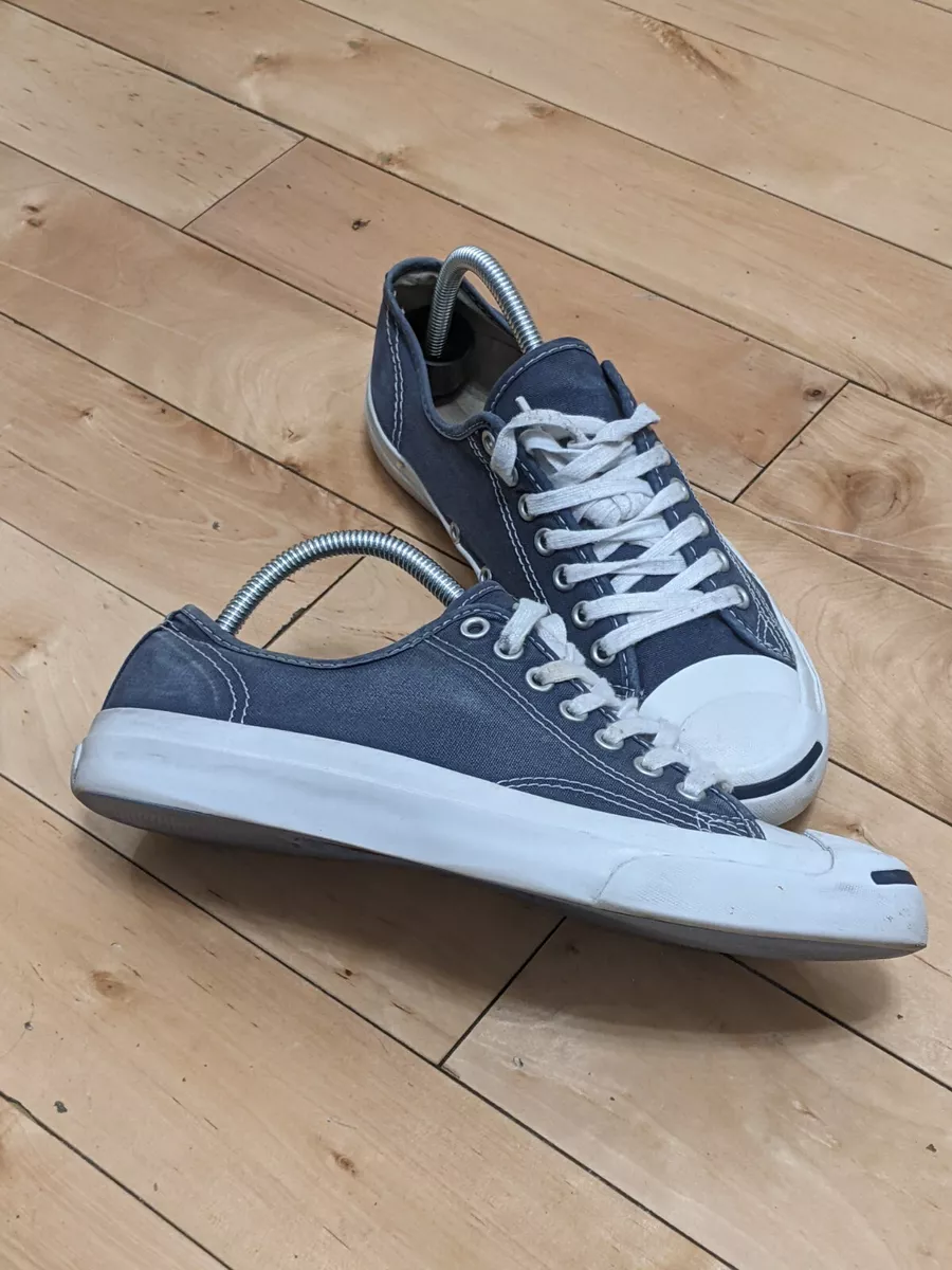 CONVERSE All-Star Jack Purcell Blue womens-9.5 Blue Sneakers | eBay