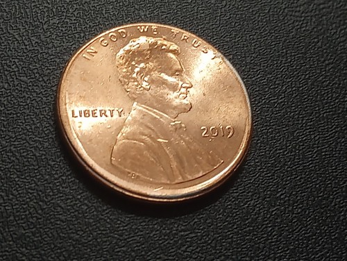 BROADSTRUCK ERROR COIN coin currency #1991 collection Coins 1c OFF CENTER - Picture 6 of 6