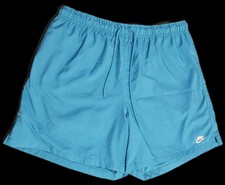 Nike Swim Trunks Mens XL Bright Teal Volley Shorts Mesh Lined Drawstring Beach