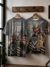 Five Finger Death Punch Anniversary All Over Print T-Shirt Duty Paid