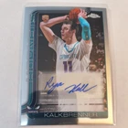 2025-26 Topps Chrome Ryan Kalkbrenner Rookie Auto TCAR-RK Hornets