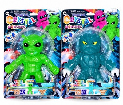 Crystal Monsters Stretchy Squishy Toys   2 Pack   Anitta & Freeze