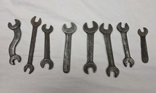 Vintage Wrenches Lot Of 8 Different Sizes And Manufacturers