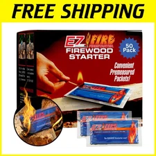 EZ Fire Gel Starters – Odorless, Clean & Quick-Start for Indoor or Outdoor Use