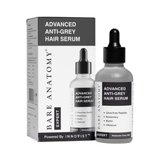 Advanced Anti-Grey Serum  Reduces Hair Greying  Silverfree Peptide Biotin 50Ml