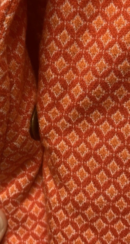 cabi Medium Orange Blazer Women's Jacket Suit Separate - Imagem 4 de 4