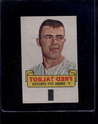 1966 Topps Rub-Offs #91 Fred Talbot   EXMT/EXMT+ X3681573
