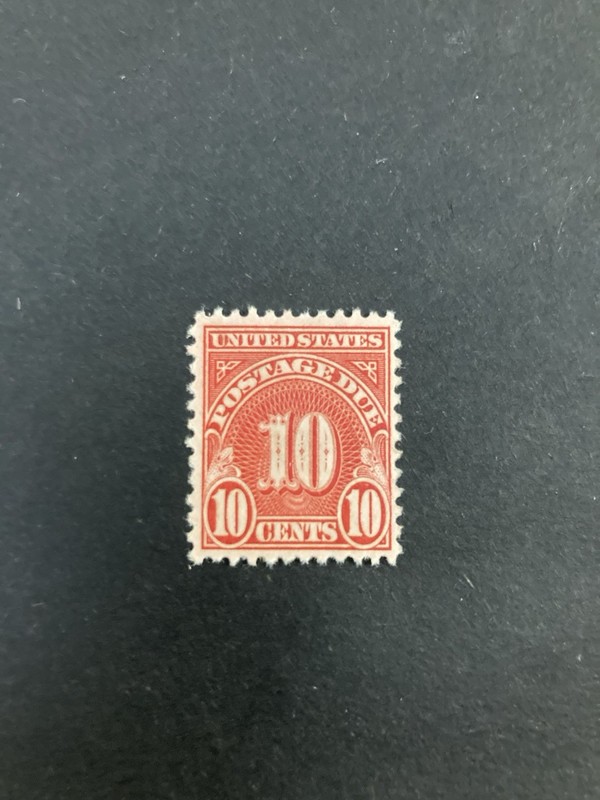 US Scott #J84 Mint Not Hinged Ten Cent Postage Due Stamp With Gum Free Shipping