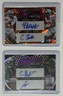 2024 Leaf Vivid CARNELL TATE & B.INNISS Colorful Combos Autograph Orange #1/3 👀