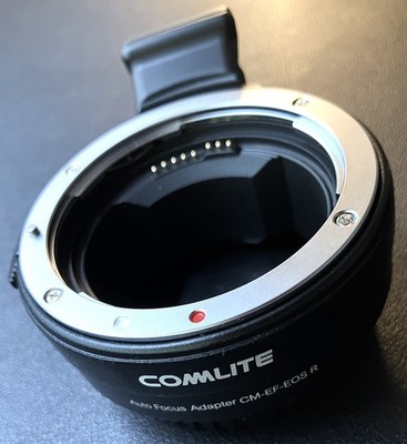 CM-EF-EOS R Lens Adapter, Electronic Auto-Focus EF to R Mount Adapter for Canon