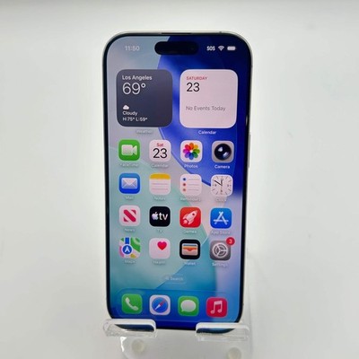 Unlocked Apple iPhone 16 Pro 256GB A3083 MYMK3LL/A 92% BH - Desert Titanium