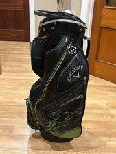 Callaway X Series Deluxe Golf Cart Bag - 14 Way Dividers + Putter Well - Black