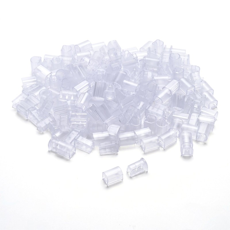 DELight End Caps Termination Caps for 18AWG SPT-1 Wire Zip Cord Lighting 100Pcs