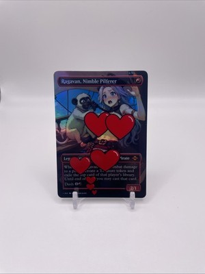 MTG - Ragavan, Nimble Pilferer Foil waifu fanart Style - EDH / Playtest