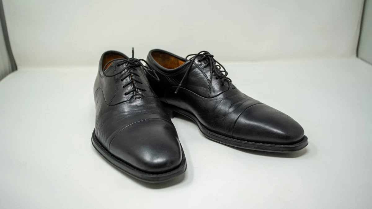 Oxford Magnanni Leather Upper Dress Shoes for Men for sale  display picture 1